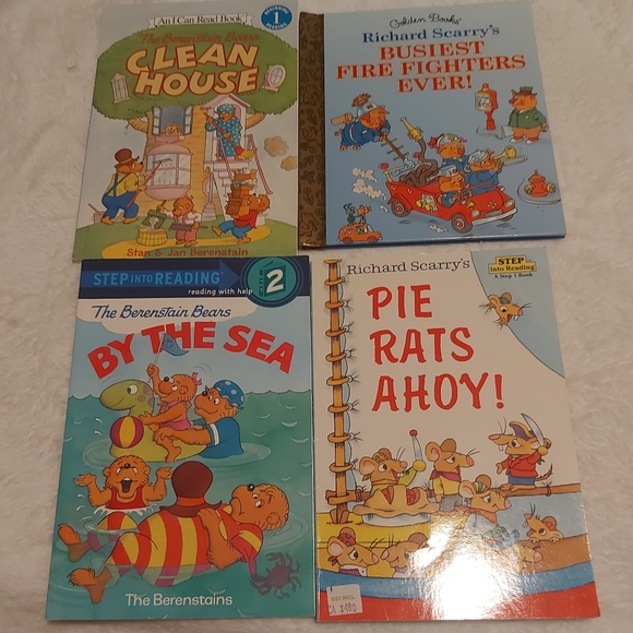 **3 Listing $30** Berenstain Bears and Richard Scarry books - Picture 1 of 1